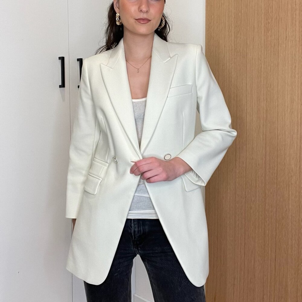 Hermes Off White Blazer - Picture 1 of 9